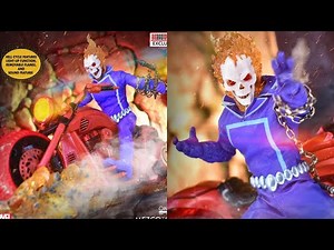 New Mezco Toyz Ghost Rider One:12 Collective action figure revealed preorder BBTS Exclusive Set