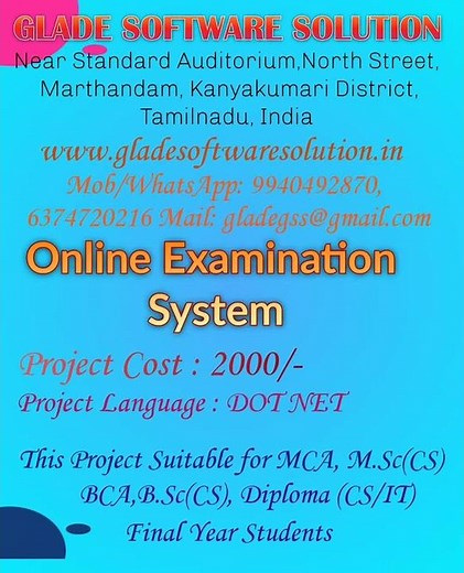 Online Examination System using C#.net