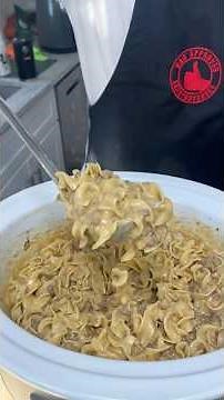 Creamy "Cracker Barrel" Beef & Noodles! 🤤