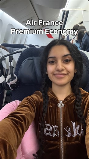 Rhea on Instagram: "I was sooo comfy both flights! #travel #explore #airfrance"