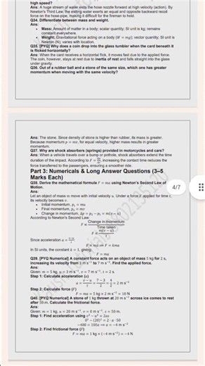 CLASS 9 HOW FORCE AFFECTS MOTION #cbse #class9science #class9physics #exploration