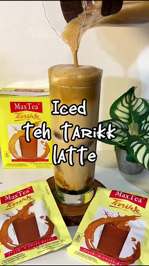How to Make Iced Teh Tarikk Latte at Home