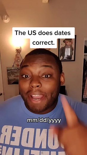 American Way of Saying Dates