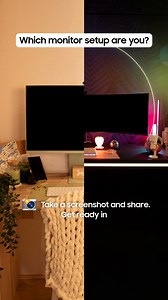 10K views · 78 reactions | Set yourself up with a setup you'll love this holiday season. Save up to 40% on your Monitor Match when you shop today at https://smsng.us/MonitorMatchSFB.* #FindYourMonitorMatch *Offer available until 12/31, while supplies last. Terms and conditions apply. #Samsung #SamsungMonitors #FindYourMonitorMatch #M80C #SamsungNEOG9 #SamsungOLEDG9 #ViewFinityS9 #PC #Desk #Setup | Samsung | Facebook