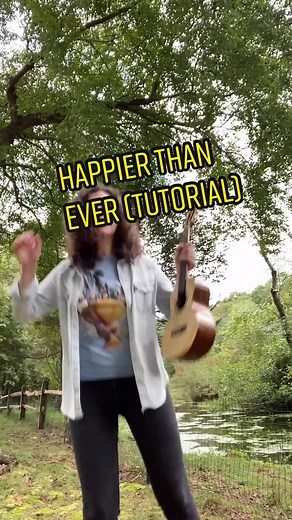 Learn How to Play Happier Than Ever on Ukulele