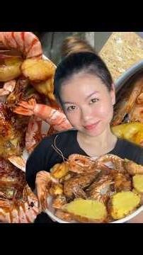 Air-fried Chicken and Shrimp 😜 | KIMKHÁNHNÈ Vitaminkk