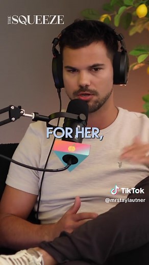 Taylor Lautner Eras Tour Speech Exclusive on The Squeeze