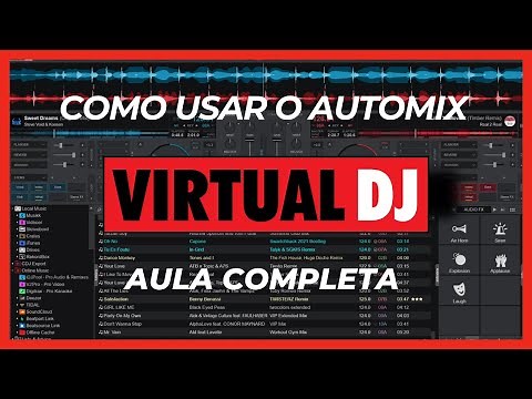 Como usar o Automix do Virtual DJ - Aula Completa