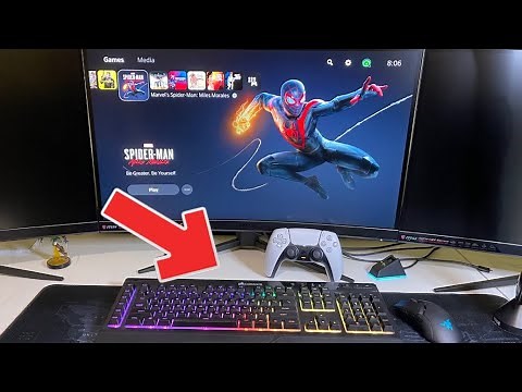 PS5 How to SET UP Connect a Keyboard New!
