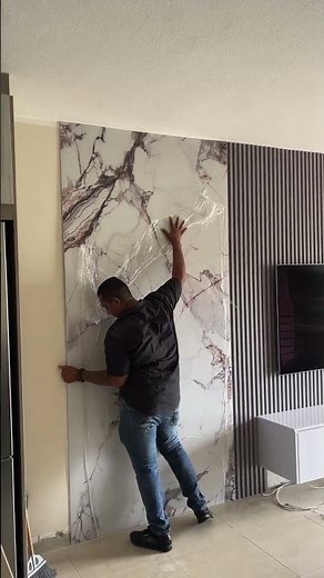 Stylish Wall Upgrade 🎯 | PVC Marble Panels