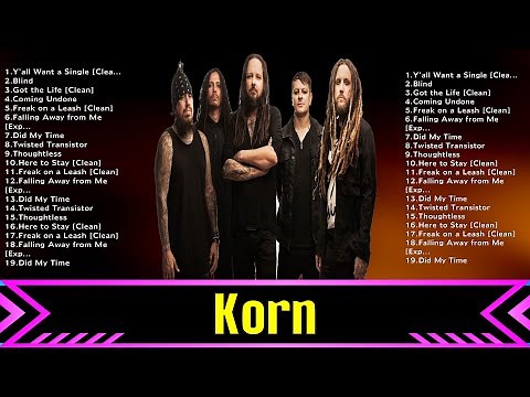 Korn The Best Music Of All Time ▶️ Full Album ▶️ Top 10 Hits Collection