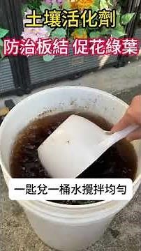 植物神藥！微生物土壤活化劑，改良各種土壤問題，再也不用擔心植物生病了！