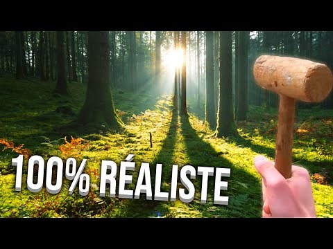 🐟J'AI RENDU MINECRAFT PARFAITEMENT RÉALISTE (c'est incroyable)