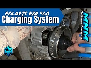 Polaris RZR 900 - Charging System / Stator Magneto Bad / Flywheel Removed