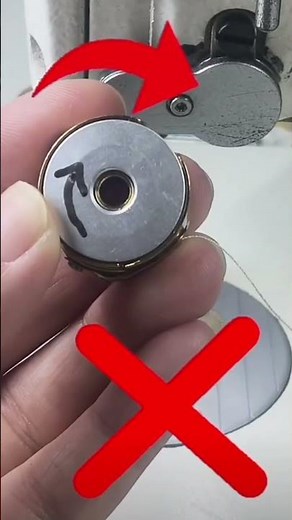 Sewing Machine Bobbin Case Tricks #shortsfeed #shorts