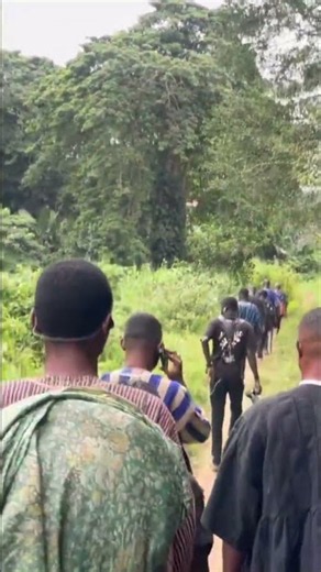 Odwira Festival: The Procession Continues Through the Village