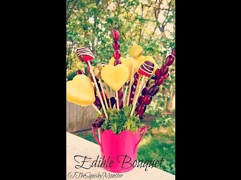 How to Make an Edible Fruit Bouquet /Arrangement
