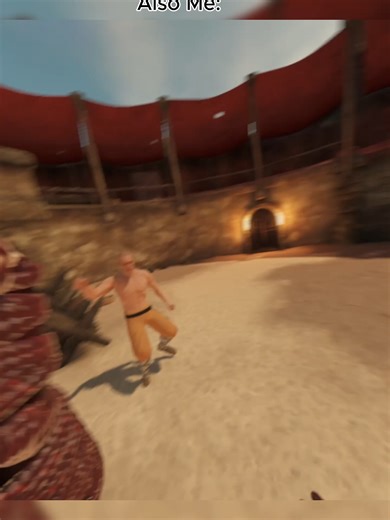 Me when bro asks if theirs friendly fire #bladeandsorcery #pcvr #vr #combat #friendlyfire