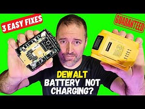 DEWALT 20V Battery Not Working? [3 Easy DIY Charging Hacks -- but I DON'T recommend the last one...]