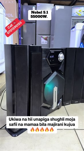 Nobel hometheater 5.1 55000W#genuineelectronics #nobelhometheater #cashondelivery