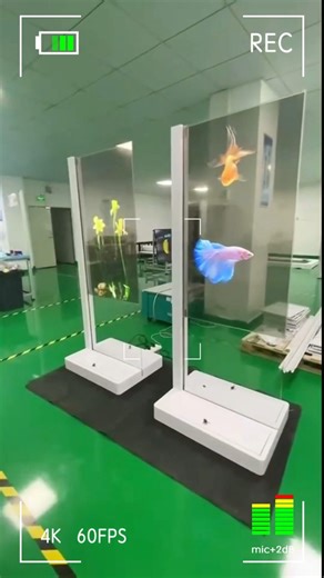 Does this require a flexible, transparent LED film screen?A 3mm ultra-thin