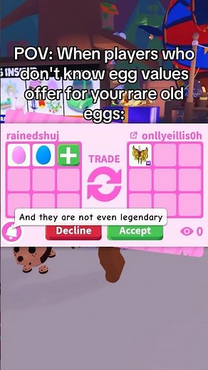 Trading old eggs in 2026 look like this #adoptme #trademe #adoptmetrading #adoptmeeggs #adoptmepets