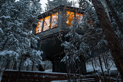 Octagon-shaped treehouse near Colorado Springs tops Airbnb wish lists