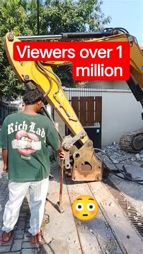 how to test the boom for an excavator #heavy equipment#construction #fypyoutube