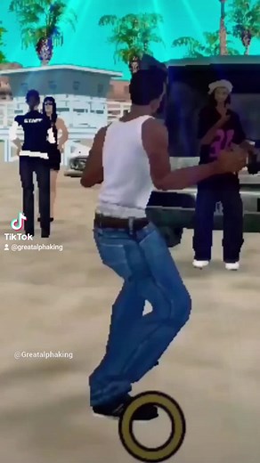GTA San Andreas Beach Dance: CJ Dancing Fun!