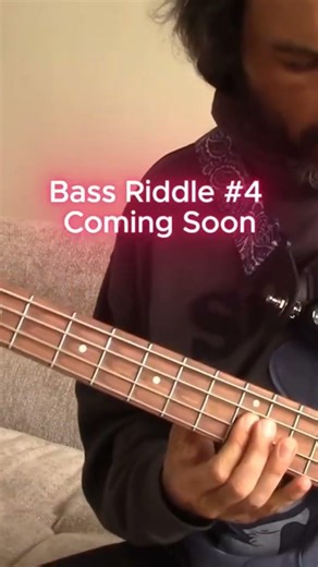 Bass Riddle #3 The answer #basschallenge #bass #bassfun #bassplayer