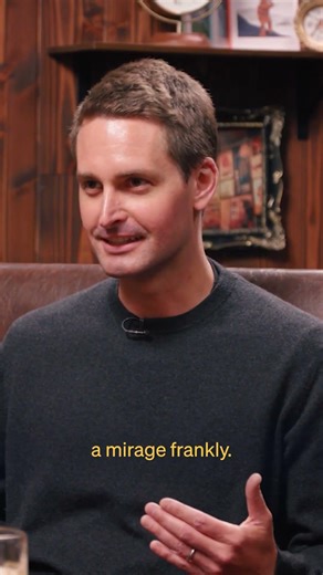 Snap CEO Evan Spiegel: The "killer app" is a mirage