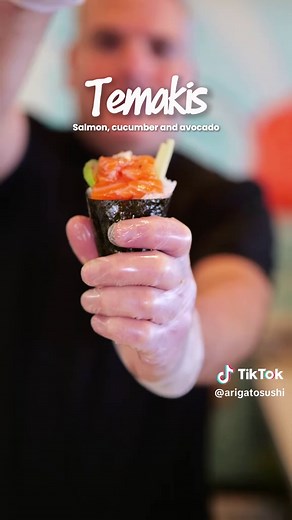 How to Make Temaki Sushi in 60 Seconds