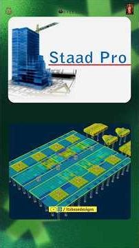Learn STAAD Pro & RCDC in 5 step, Detailed Explanation #staadpro #rcdc #civilengineering #basedesign