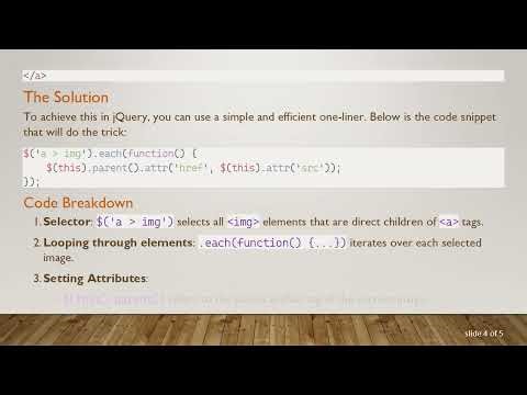 How to Apply Child Attributes to Parent Elements Using jQuery