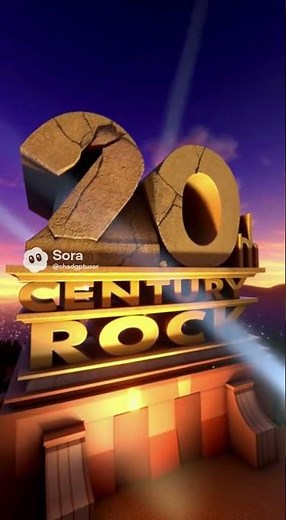 20th century fox rock logo parody
