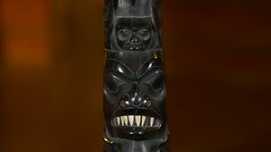 Zacherias Nicholas Haida Argillite Totem Pole, ca. 1890