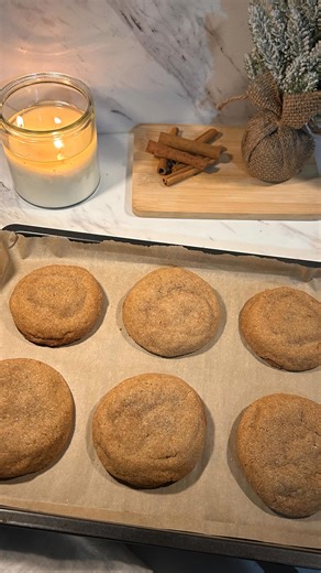 sugarspiceddreams on Instagram: "snickerdoodle cookies🤎 the most perfect cookies i’ve ever made !! recipe: ingredients: ¾ cup butter, softened (170 g) ¾ cup brown sugar (165 g) ¼ cup granulated sugar (50 g) 1 large egg (about 50 g) 1 tsp vanilla paste (5 g) 2 cups + 2 tbsp all-purpose flour (270 g) ½ tsp cream of tartar (1.5 g) ¾ tsp baking soda (4 g) ½ tsp salt (3 g) 1½ tsp ground cinnamon (4 g) cinnamon sugar topping: ¼ cup granulated sugar (50 g) 1 tsp ground cinnamon (2.5 g) instructions: p
