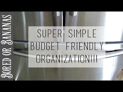 Simple Bottom Drawer Freezer Organization