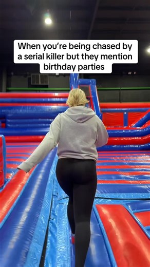 1.2K views | Running for my life until they say birthday party at Jumpin Fun Hold on… what time  #JumpinFun #BirthdayParty #InflataPark #SarasotaFun #WeekendPlans #Birthday #IndoorFun #FloridaFun #TrampolinePark #JumpIntoFun #Halloween #Florida | Jumpin Fun Inflata Park - Inflatable Adventure Park | Facebook