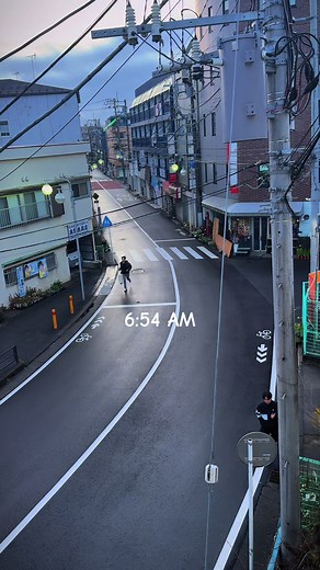 Japan Morning Vibes: Life on the Streets at Dawn