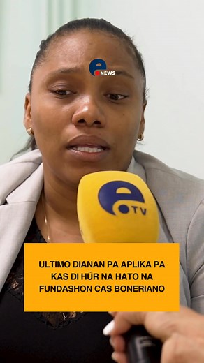 [ENews📢] Ultimo dia di Fundashon Cas Boneriano pa apliká pa un kas di hür na Kaya Doetinchem i Kaya Barneveld. #energiatv #notisiatransparente | Energia Tv Bonaire