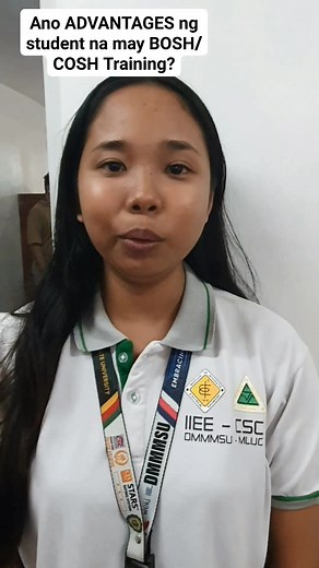 Ano Advantages ng Student na may BOSH/COSH Training? #kwentongsafety #safetyofficer #safety #safetyfirst #funnyreels #trendingpost #trendingvideo #reelsvideoシ | Mga Kwentong Safety
