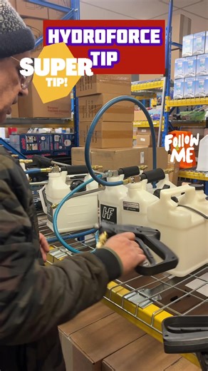 Here’s a tip that will help you get more out of your Hydroforce! In line sprayer upholstery cleaning #autodetailing#Carpet cleaningchemicals #Janitorial #Pre-Spray