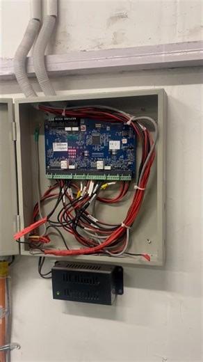 Access control panel #viral #electrical #work #shortvideo #usbrl #shorts #dailyvlog #dailyshorts