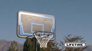 Watch Lifetime 1268 Streamline Impact Portable Basketball System, 44 Inch Backboard on Amazon Live