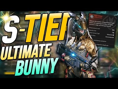 ULTIMATE BUNNY BUILD V3 (S-TIER) | SOLO MOBBING *HIGH VOLTAGE* | THE FIRST DESCENDANT BUILD GUIDE
