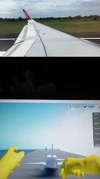 flyable plane in VR hands without vr