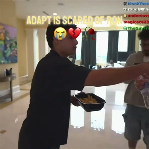 Adapt is scared of stableronaldo 😭🥀💔 #clips #shorts #stableronaldo #adapt
