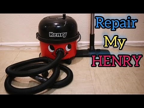 How to fix a broken hoover cleaner hose Henry hoover/ the henry vacuum cleaner