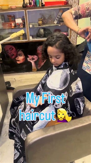 My first Haircut #trending #viral